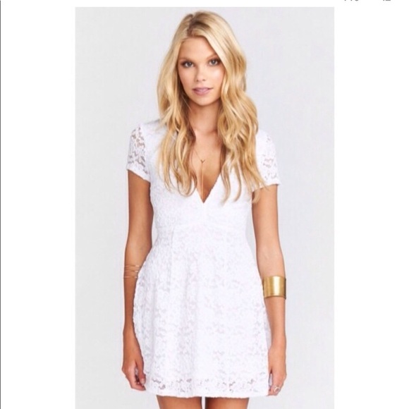 show me your mumu Ibiza Dress in Larose Lace White - Picture 11 of 11